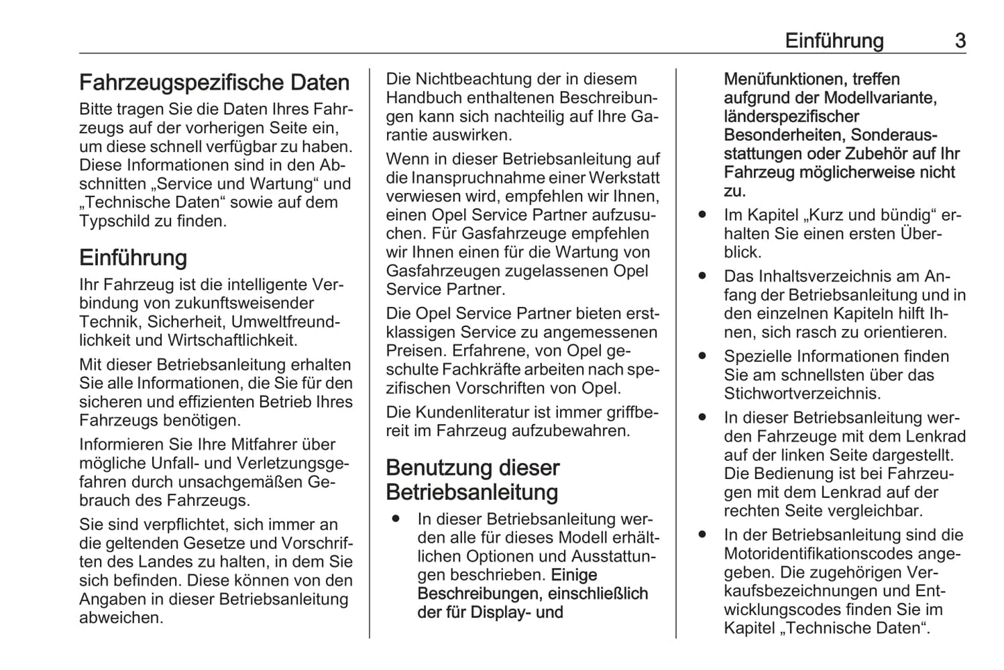 2016 Opel Insignia Bedienungsanleitung | Deutsch