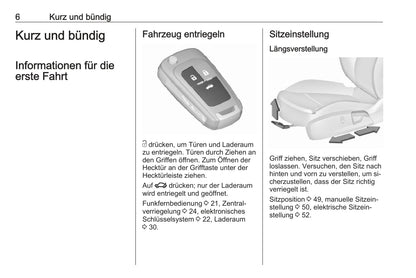2016 Opel Insignia Owner's Manual | German