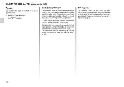 2021-2022 Renault Twingo Z.E. Owner's Manual | Dutch