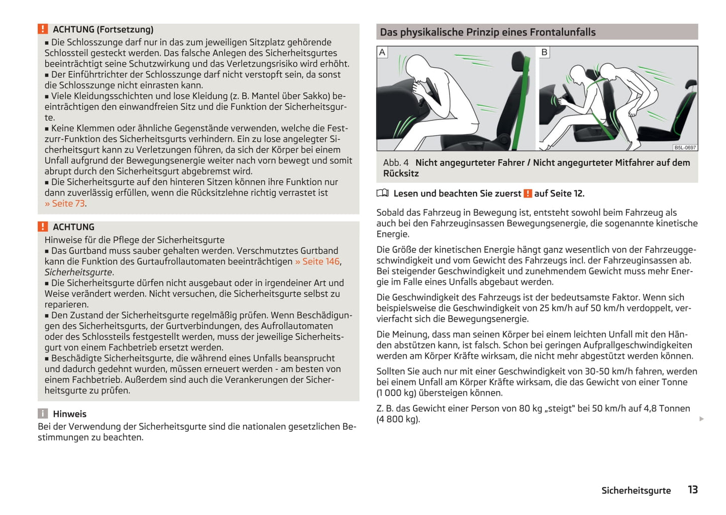 2014-2015 Skoda Roomster Owner's Manual | German