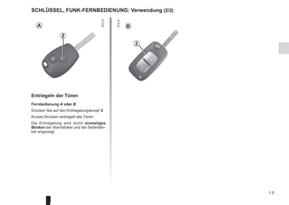 2008-2013 Renault Kangoo Manuel du propriétaire | Allemand