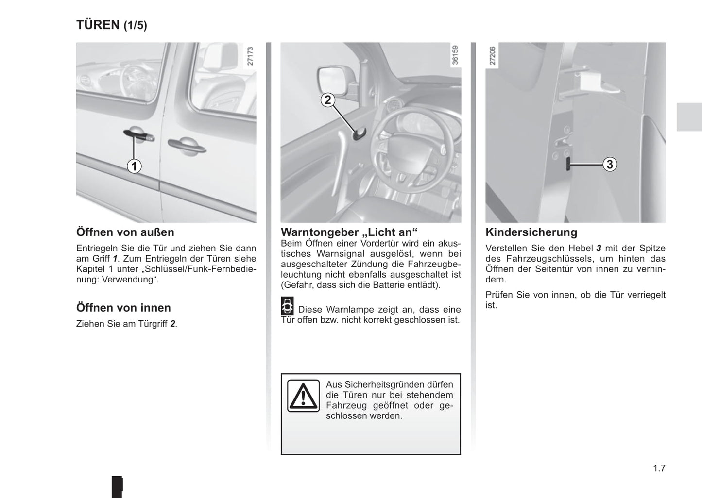 2008-2013 Renault Kangoo Manuel du propriétaire | Allemand