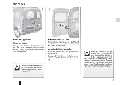 2008-2013 Renault Kangoo Manuel du propriétaire | Allemand