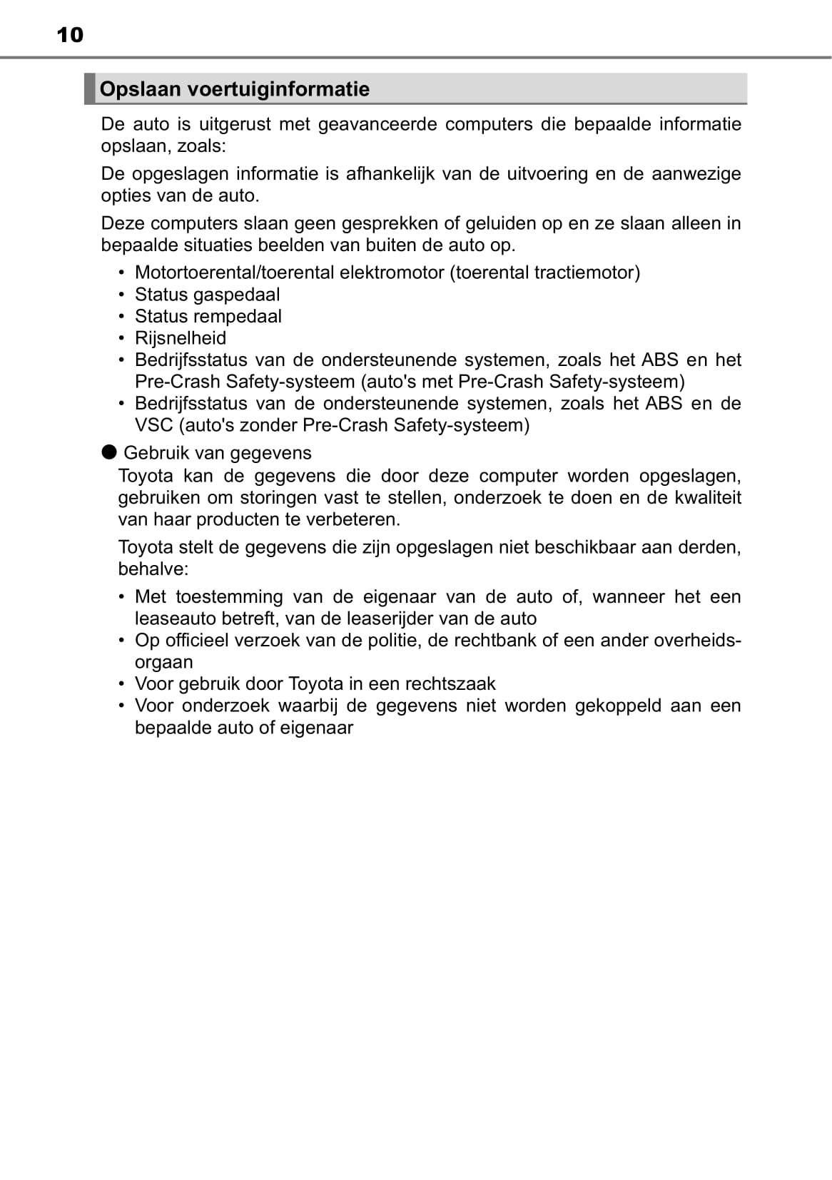 2019-2020 Toyota Hilux Bedienungsanleitung | Niederländisch