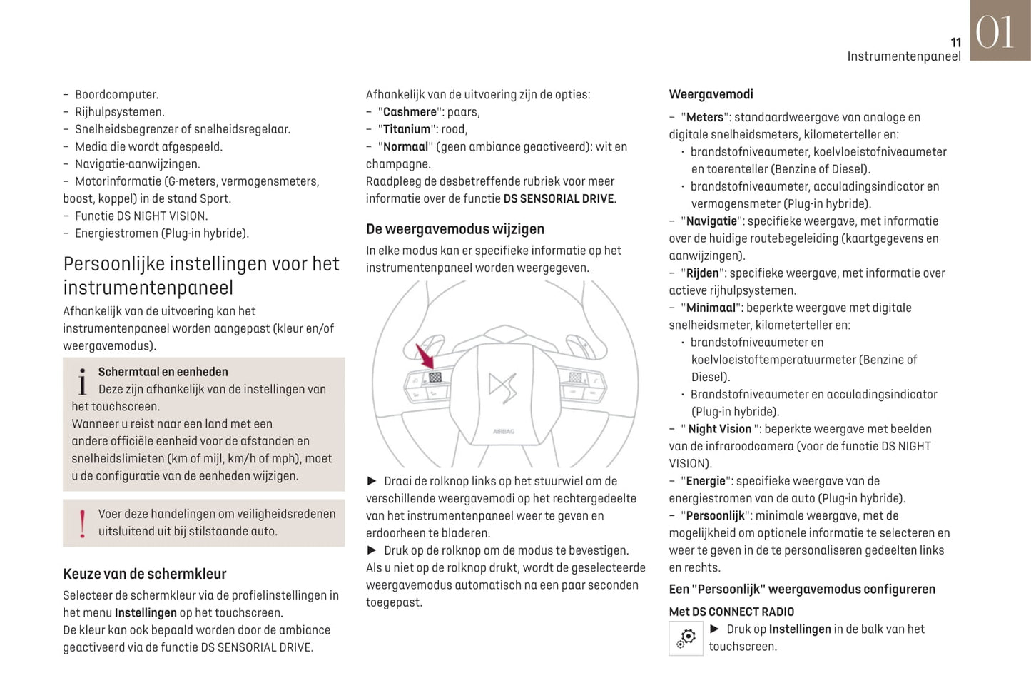 2021-2022 DS Automobiles DS 7 Crossback Bedienungsanleitung | Niederländisch
