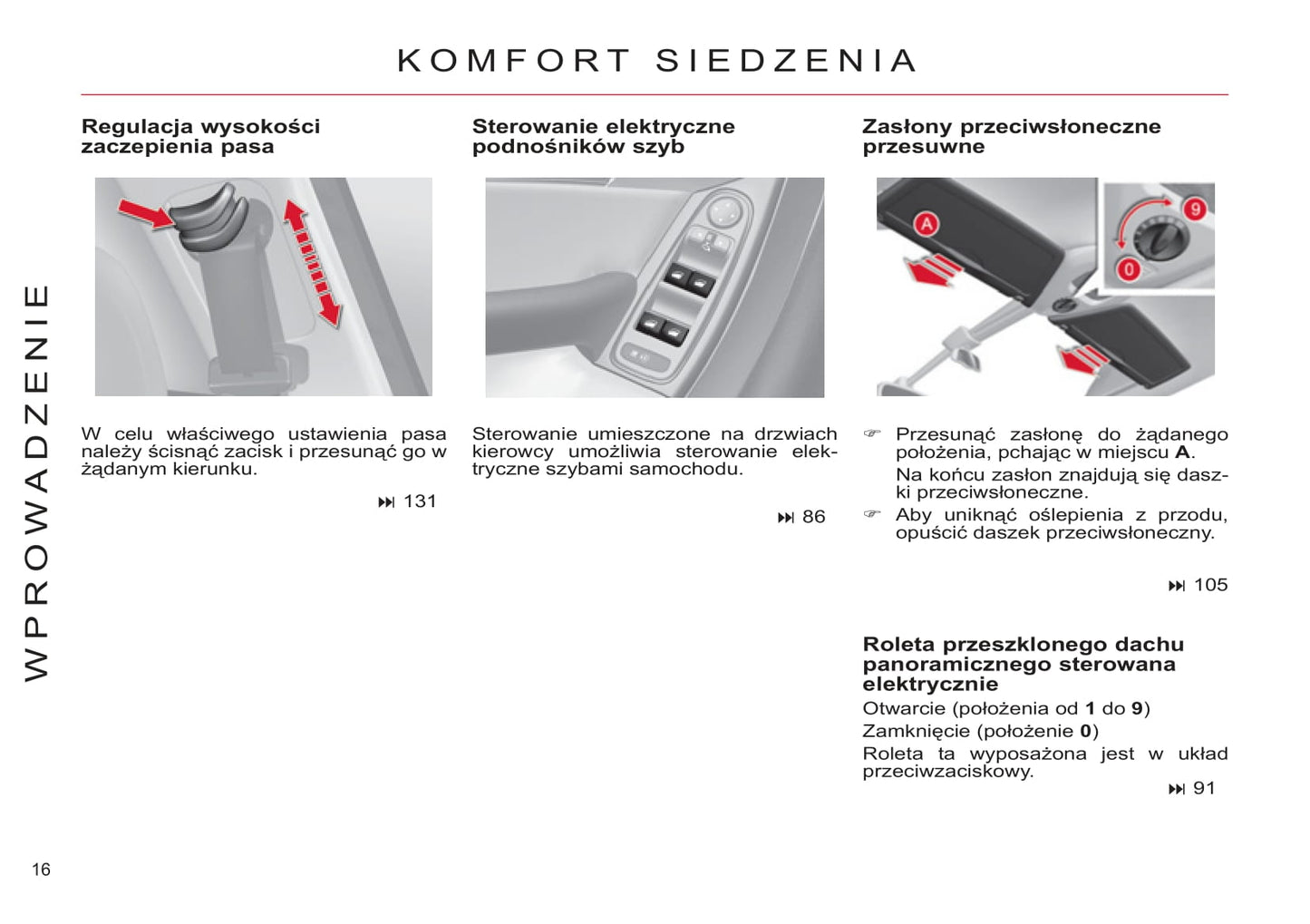2011-2013 Citroën C4 Picasso/Grand C4 Picasso Owner's Manual | Polish