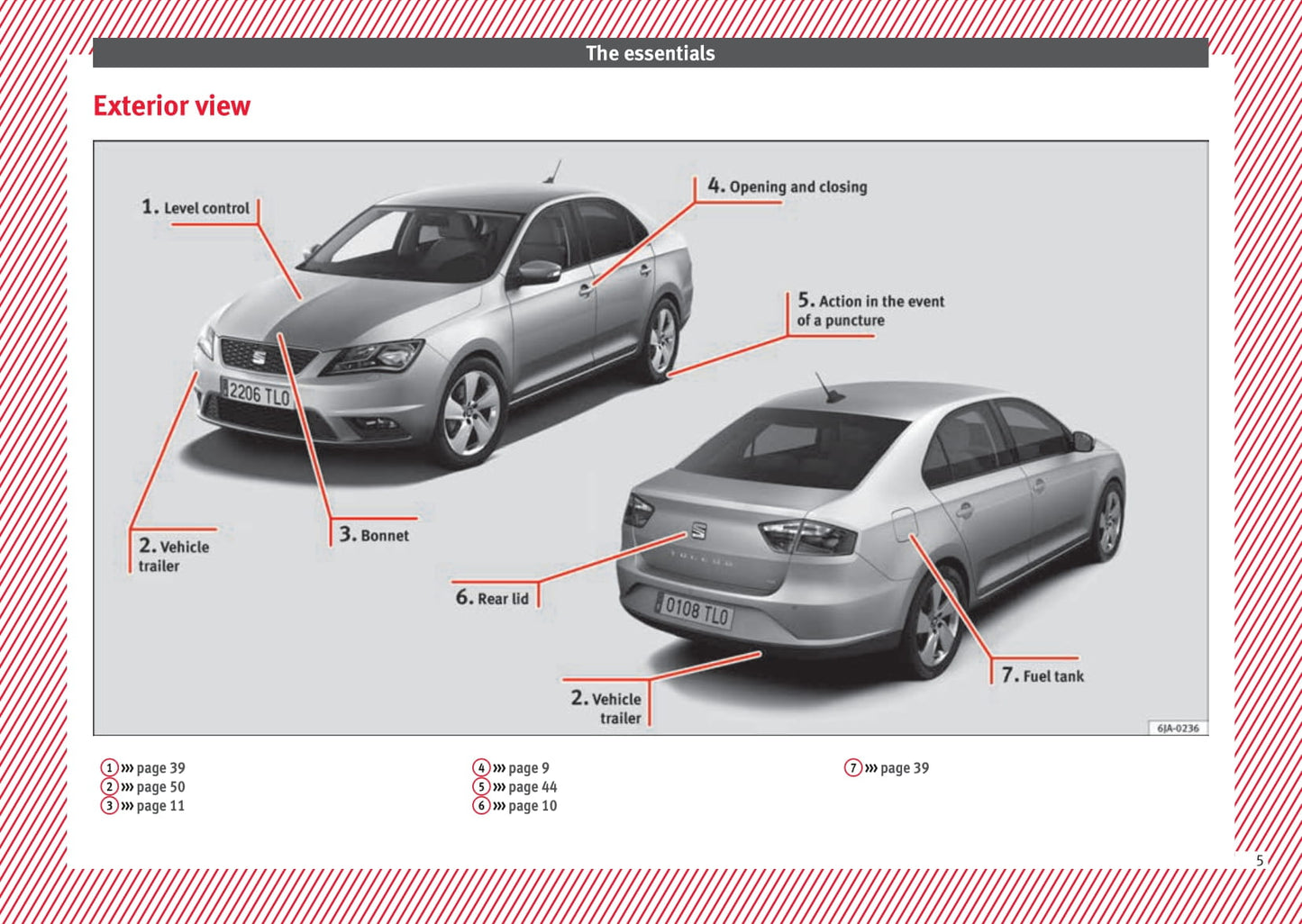 2013-2017 Seat Toledo Manuel du propriétaire | Anglais