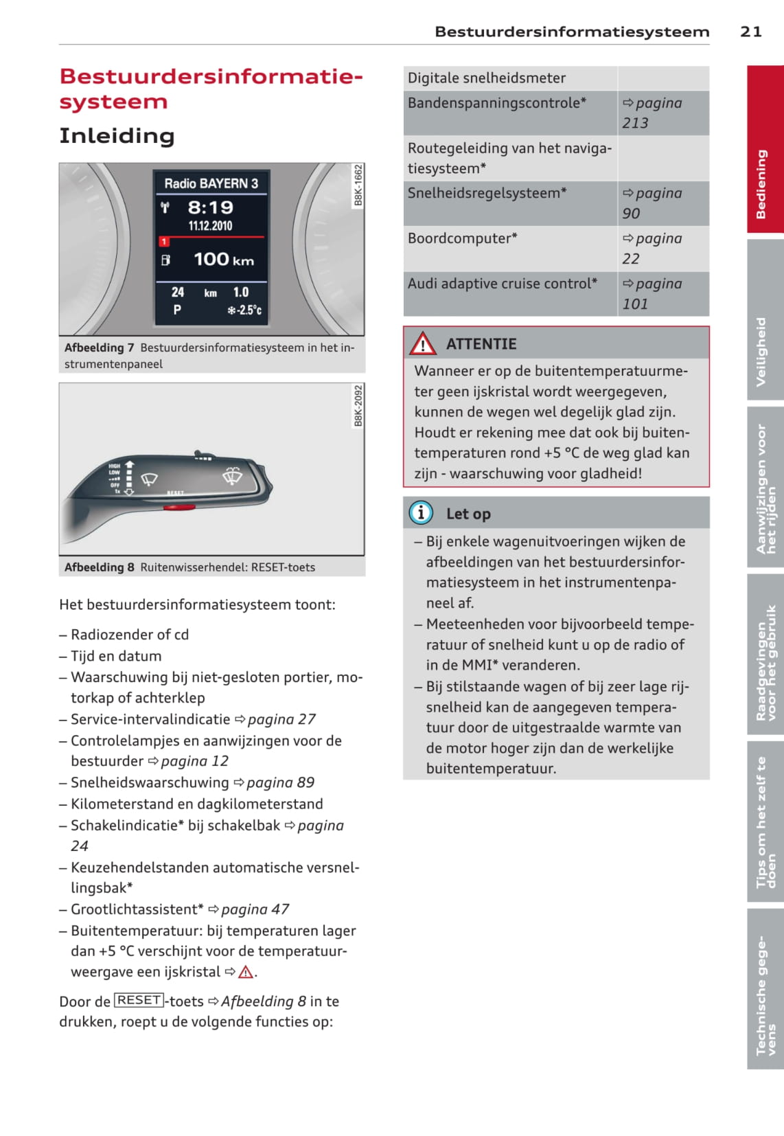 2011-2015 Audi A4/S4 Gebruikershandleiding