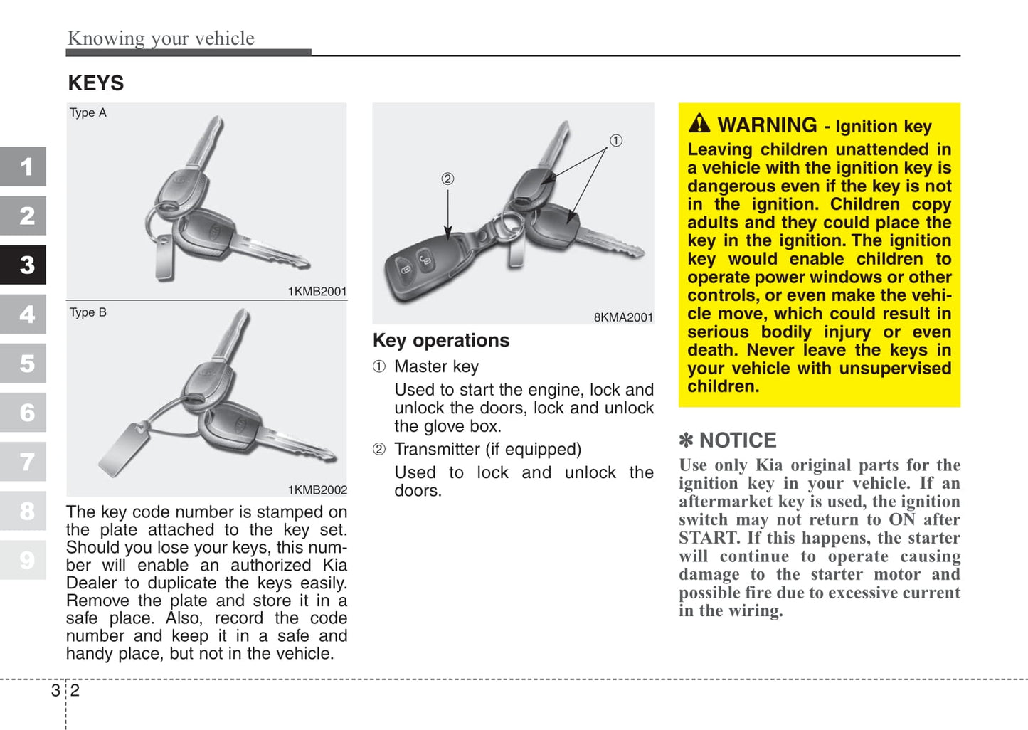 2008 Kia Sportage Owner's Manual | English