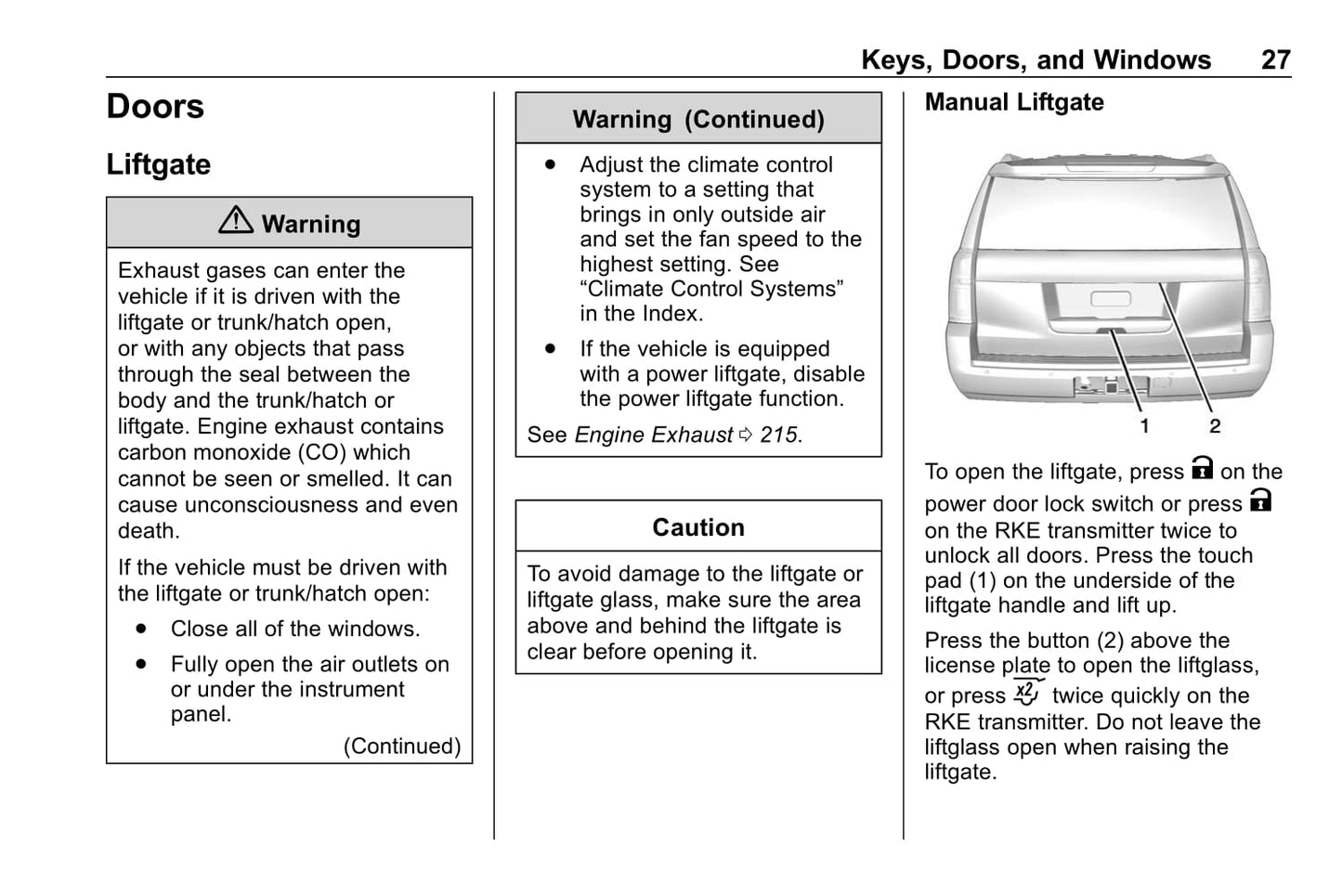 2020 Chevrolet Suburban/Tahoe Owner's Manual | English