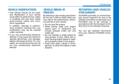 2016-2022 Hyundai Ioniq Hybrid Owner's Manual | English