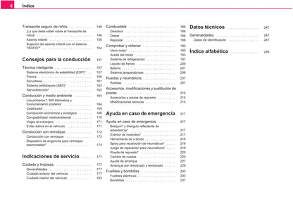 2001-2004 Skoda Fabia Gebruikershandleiding | Spaans
