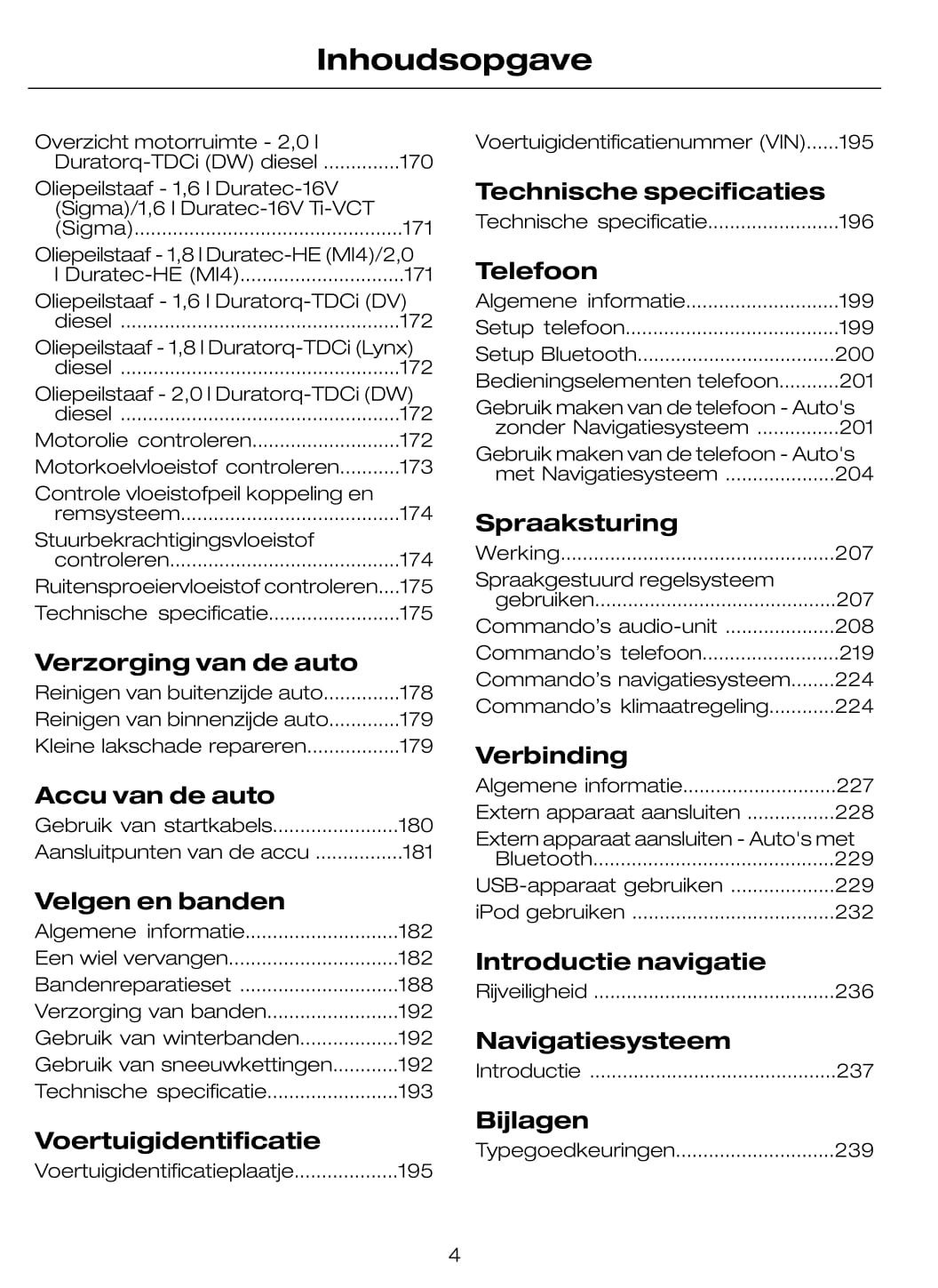 2009-2010 Ford C-Max Bedienungsanleitung | Niederländisch