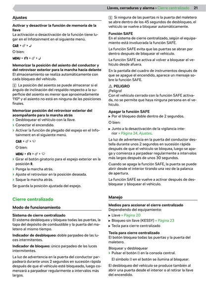 2019-2020 Skoda Karoq Gebruikershandleiding | Spaans