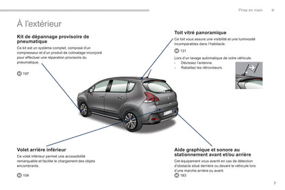 2013-2015 Peugeot 3008 HYbrid4 Manuel du propriétaire | Français