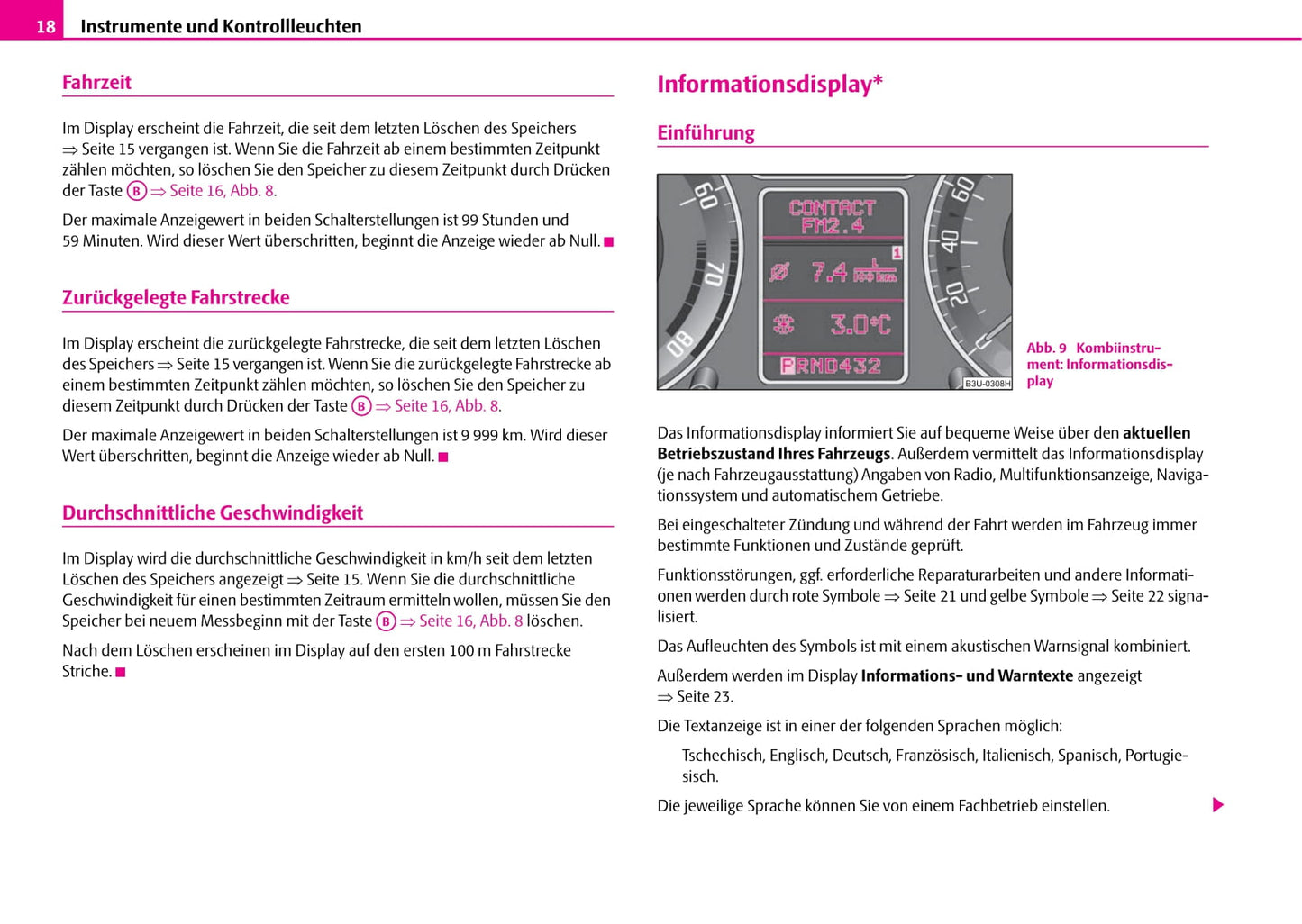 2006-2008 Skoda Superb Bedienungsanleitung | Deutsch