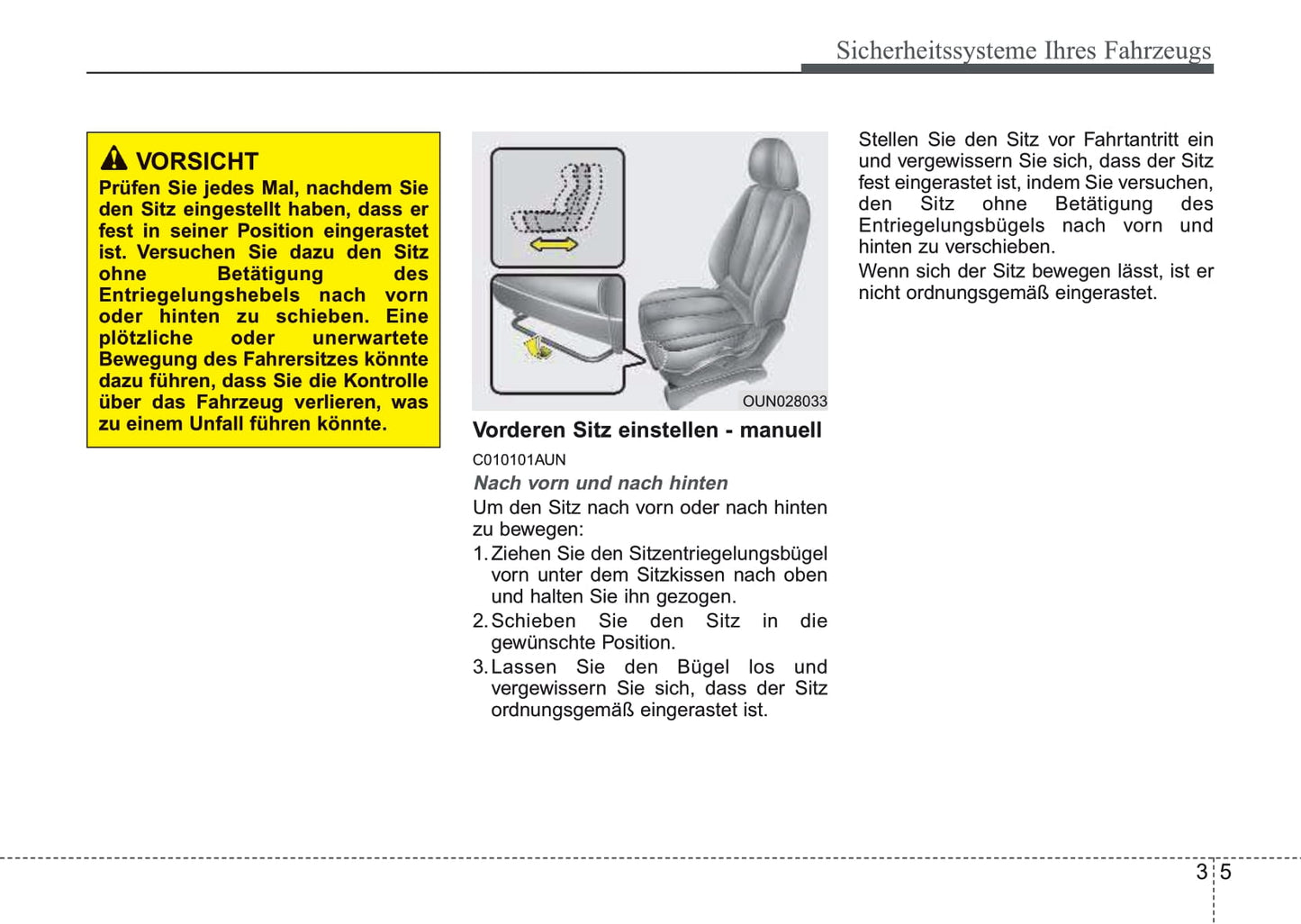 2006-2011 Kia Carens Manuel du propriétaire | Allemand