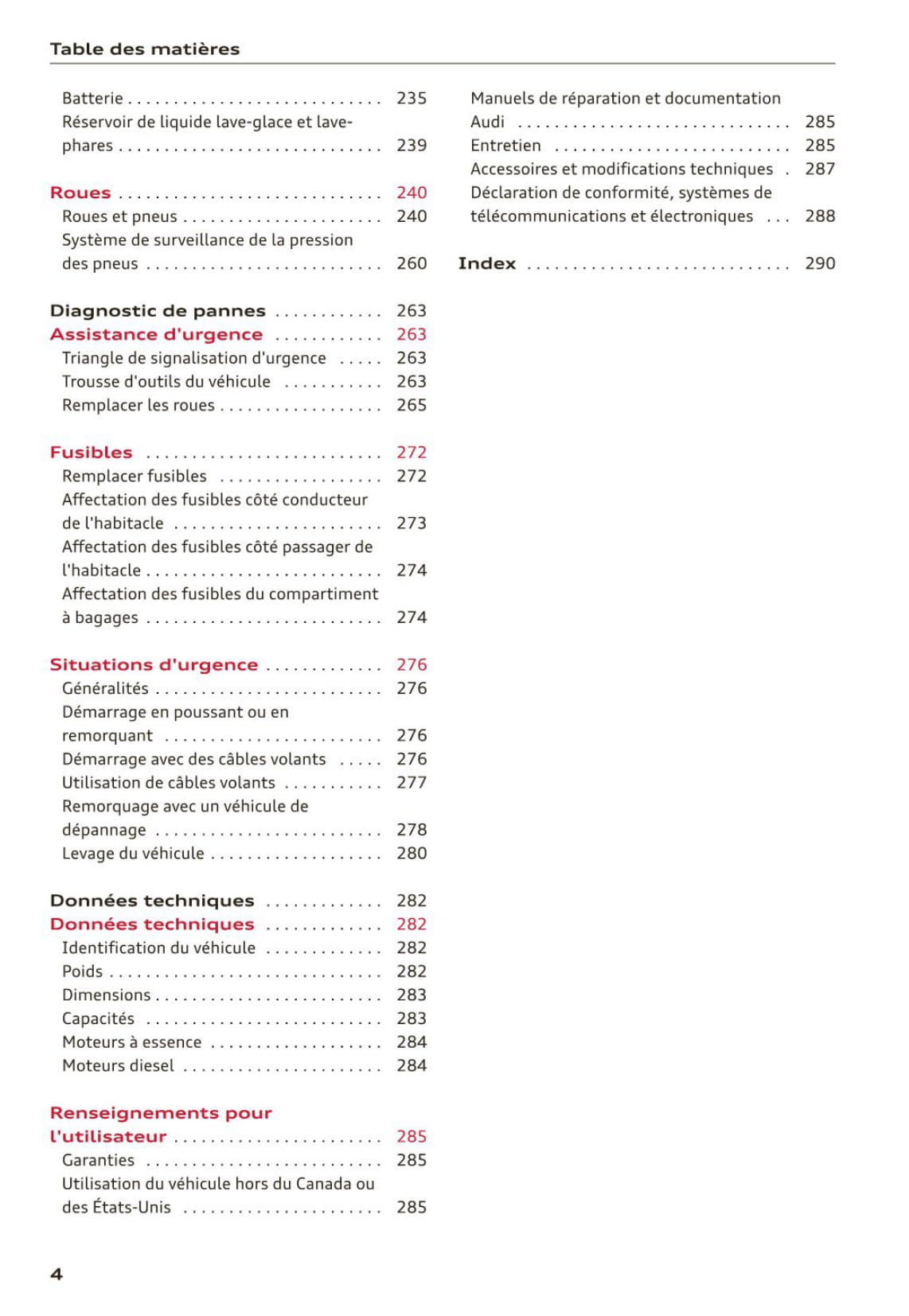 2014-2016 Audi A7/S7 Bedienungsanleitung | Französisch