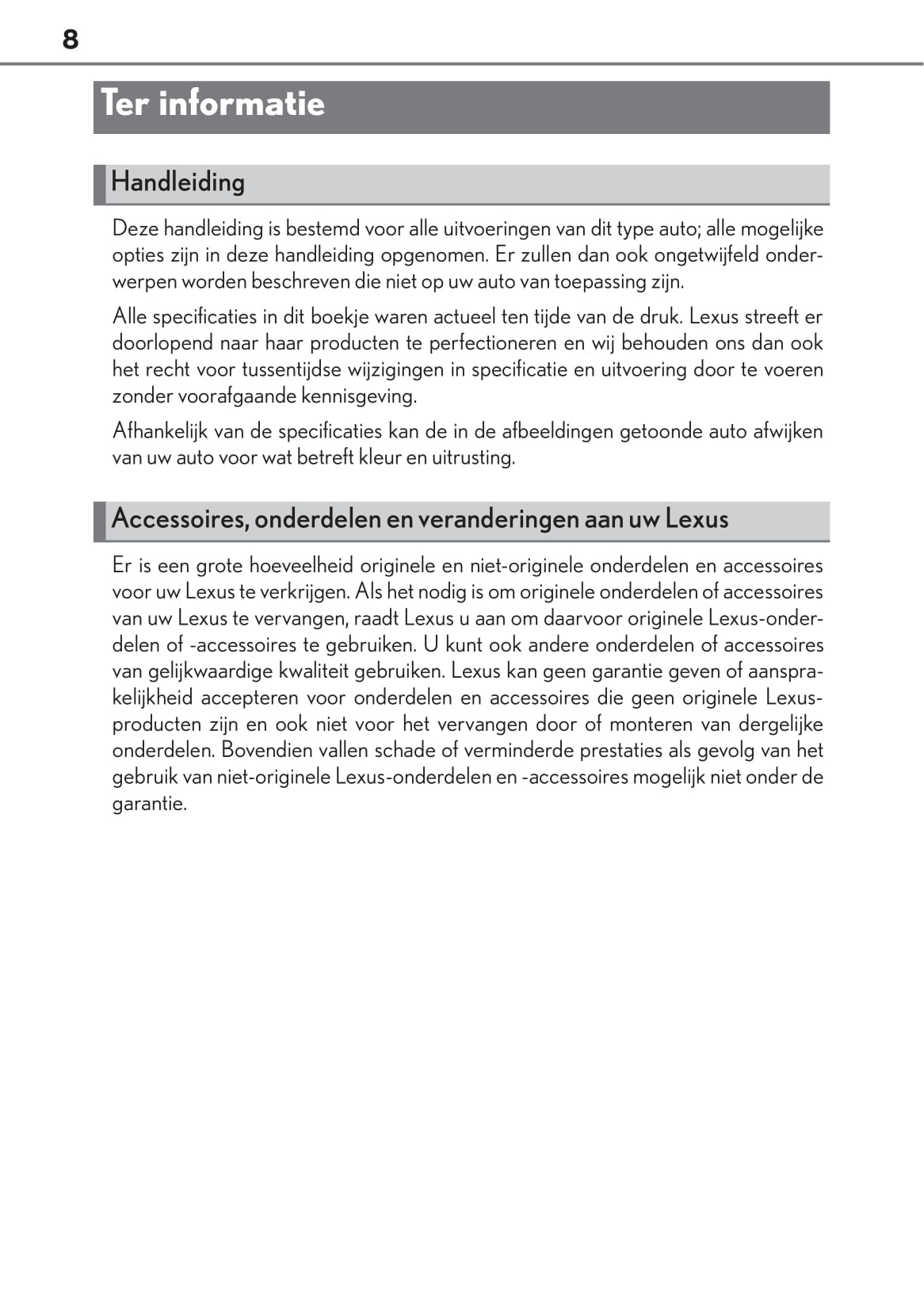 2015-2016 Lexus LS 600h/LS 600hL Bedienungsanleitung | Niederländisch