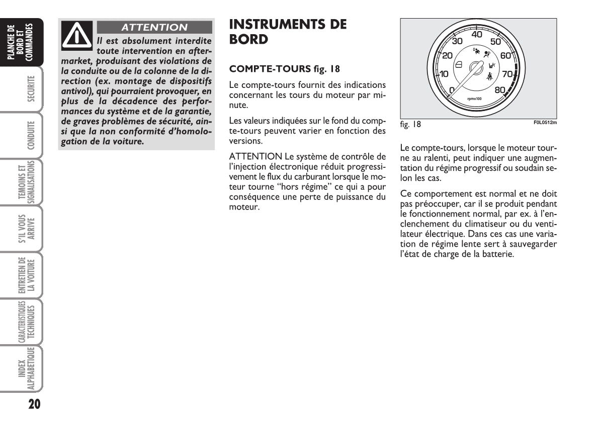 2007-2008 Fiat Croma Gebruikershandleiding | Frans