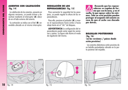 2007-2011 Alfa Romeo GT Manuel du propriétaire | Espagnol