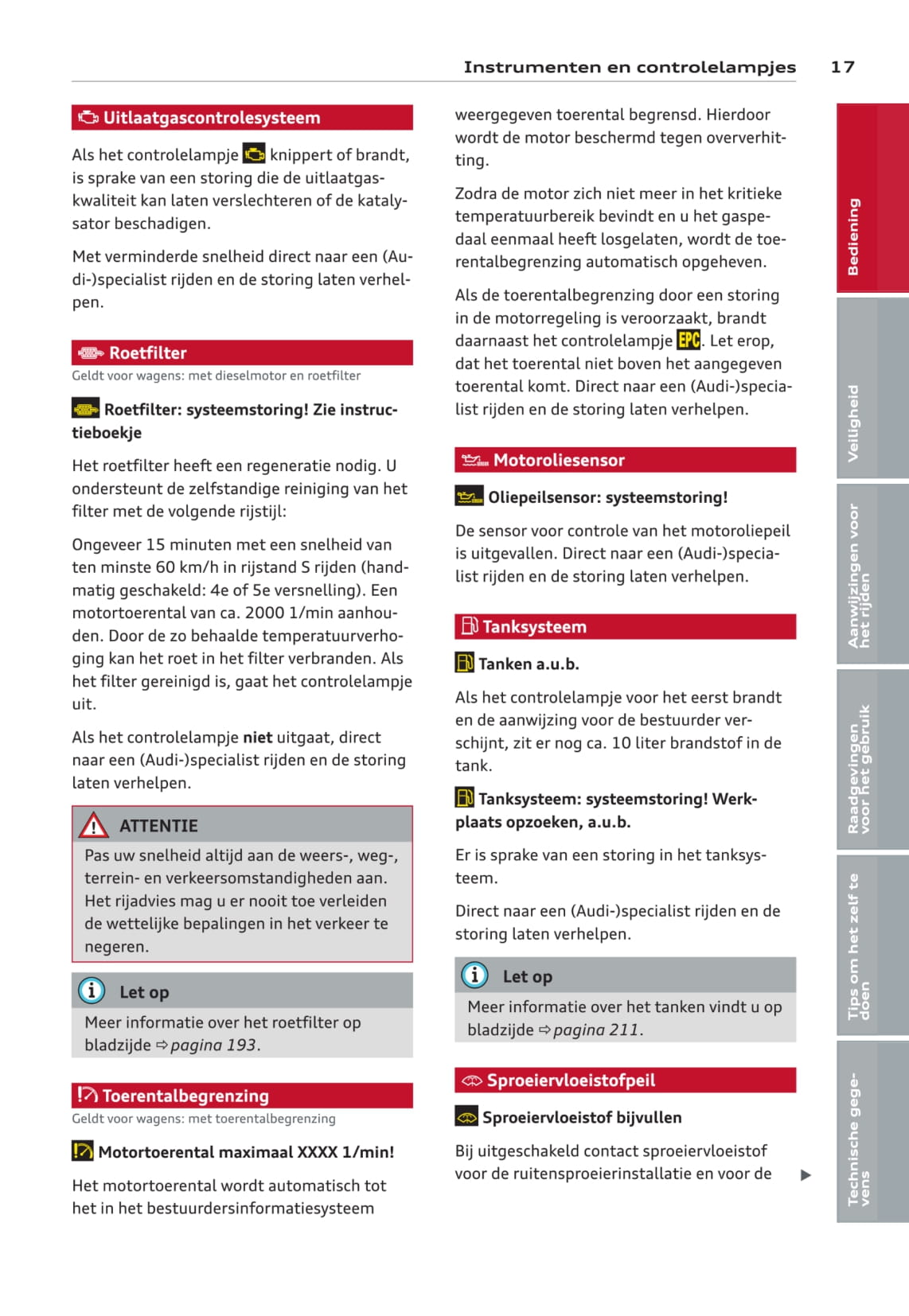 2011-2014 Audi A6 Gebruikershandleiding | Nederlands