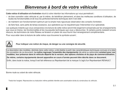 2013-2016 Renault Koleos Manuel du propriétaire | Français