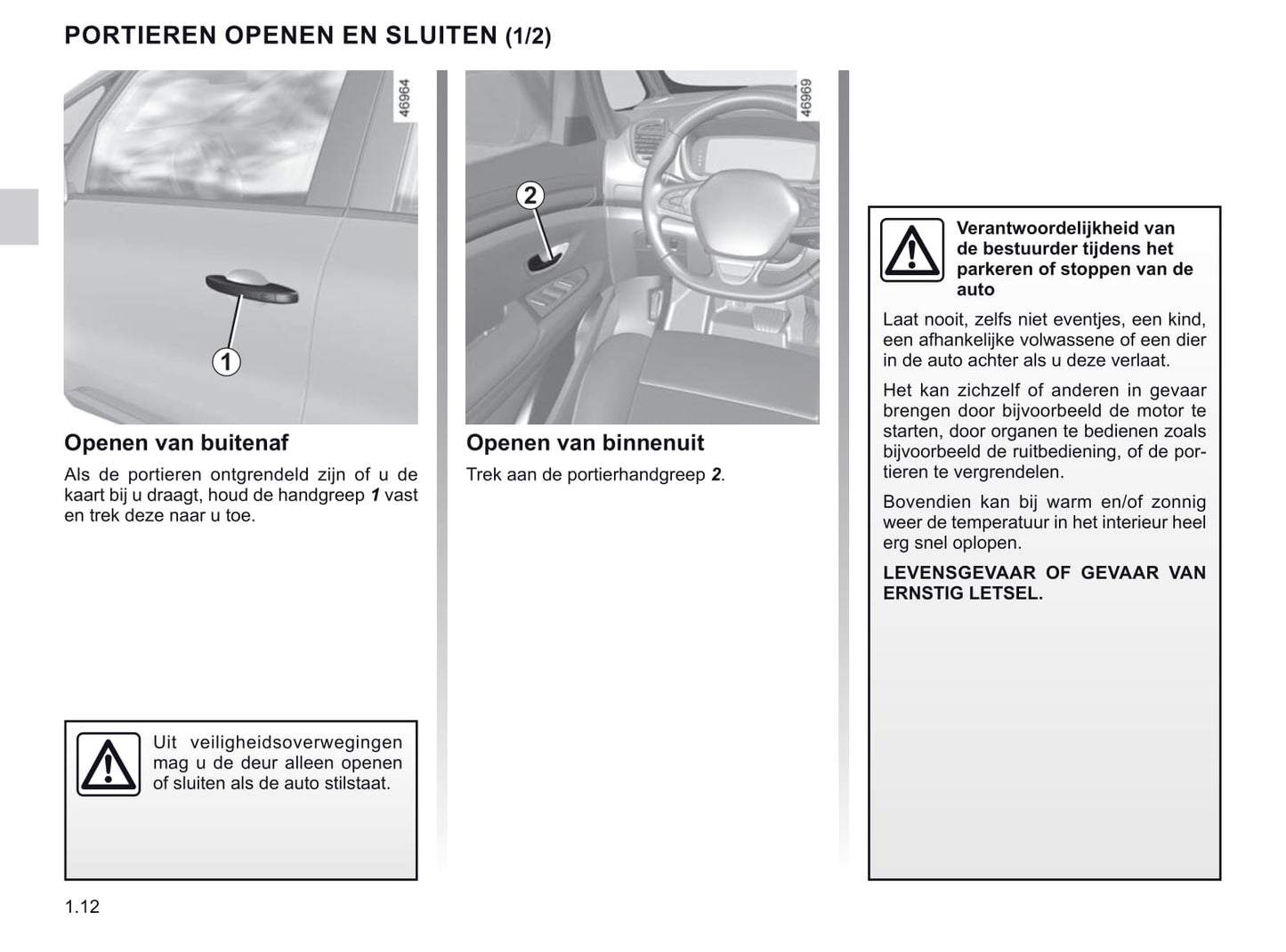 2019-2020 Renault Espace Owner's Manual | Dutch