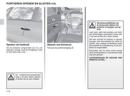 2019-2020 Renault Espace Bedienungsanleitung | Niederländisch