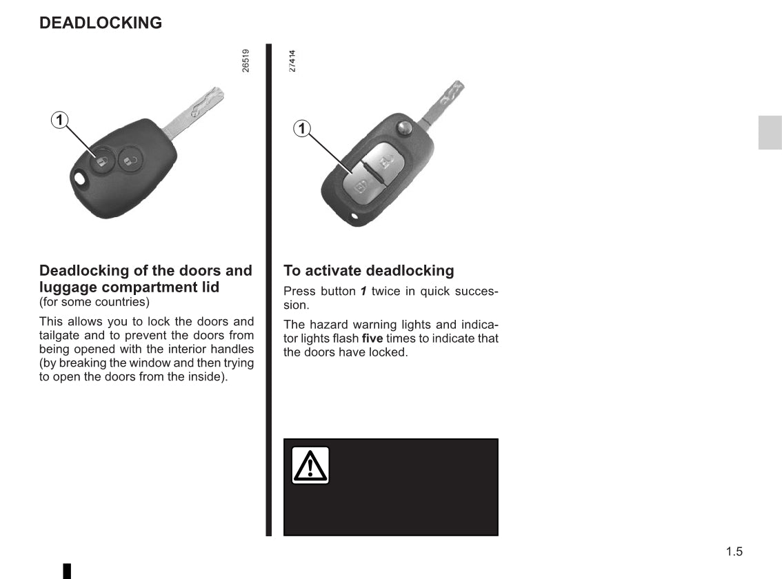 2011-2012 Renault Wind Owner's Manual | Italian