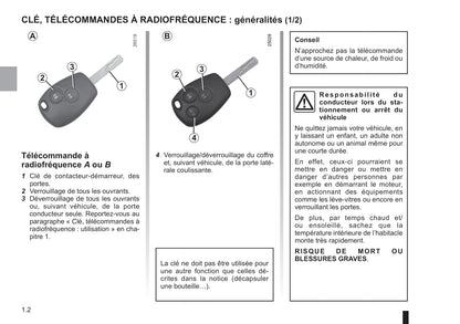 2018-2019 Renault Trafic Owner's Manual | French