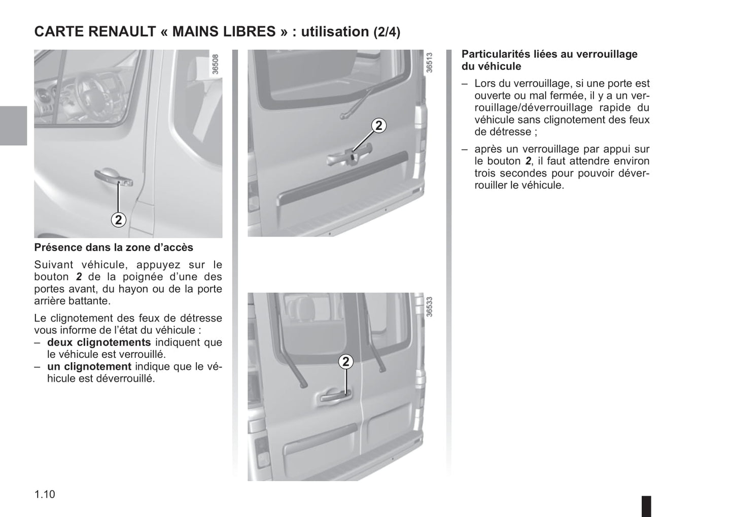 2014-2019 Renault Trafic Manuel du propriétaire | Français