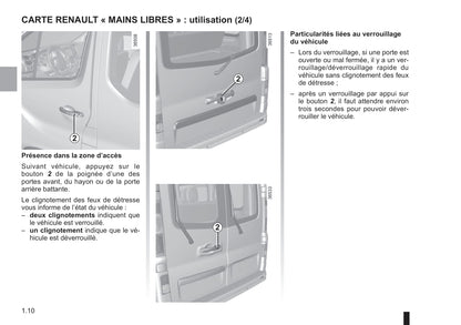 2018-2019 Renault Trafic Bedienungsanleitung | Französisch