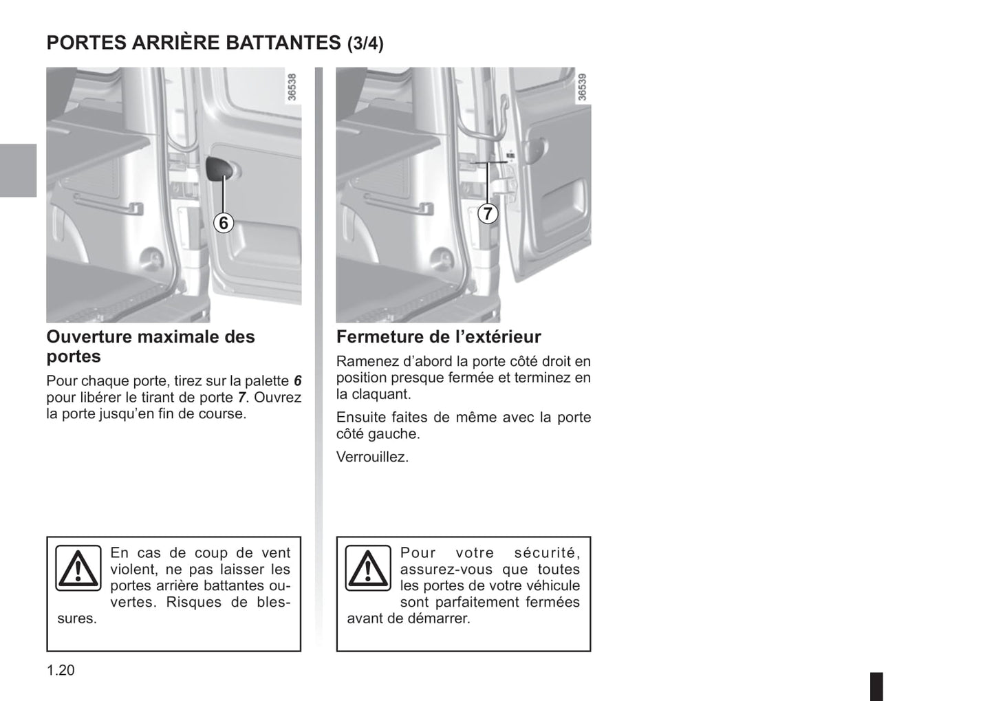 2018-2019 Renault Trafic Gebruikershandleiding | Frans