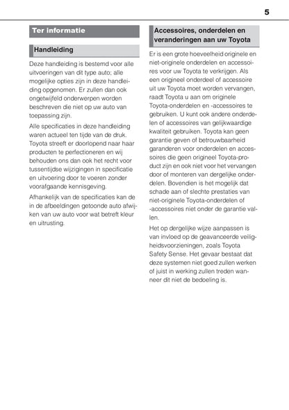2020-2021 Toyota Highlander Hybrid Gebruikershandleiding | Nederlands