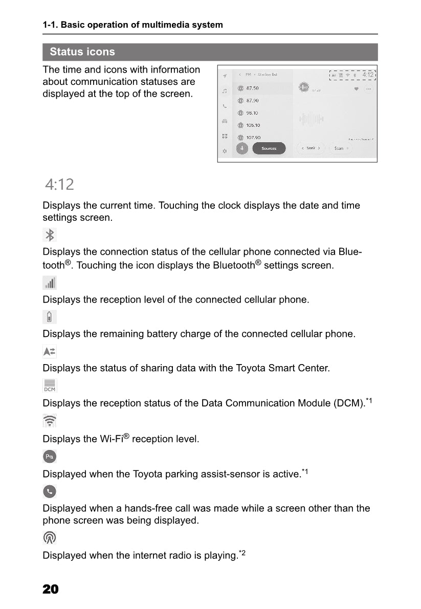 Toyota bZ4X Multimedia Gebruikershandleiding 2022 - 2023