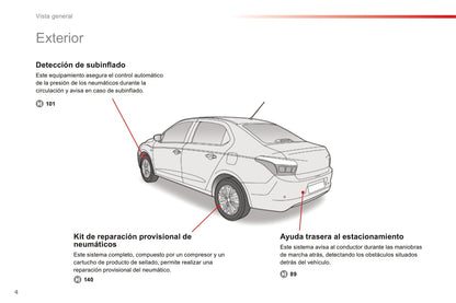 2016-2017 Citroën C-Elysée Gebruikershandleiding | Spaans