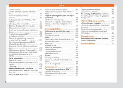 2021-2022 Seat Ibiza Owner's Manual | Spanish