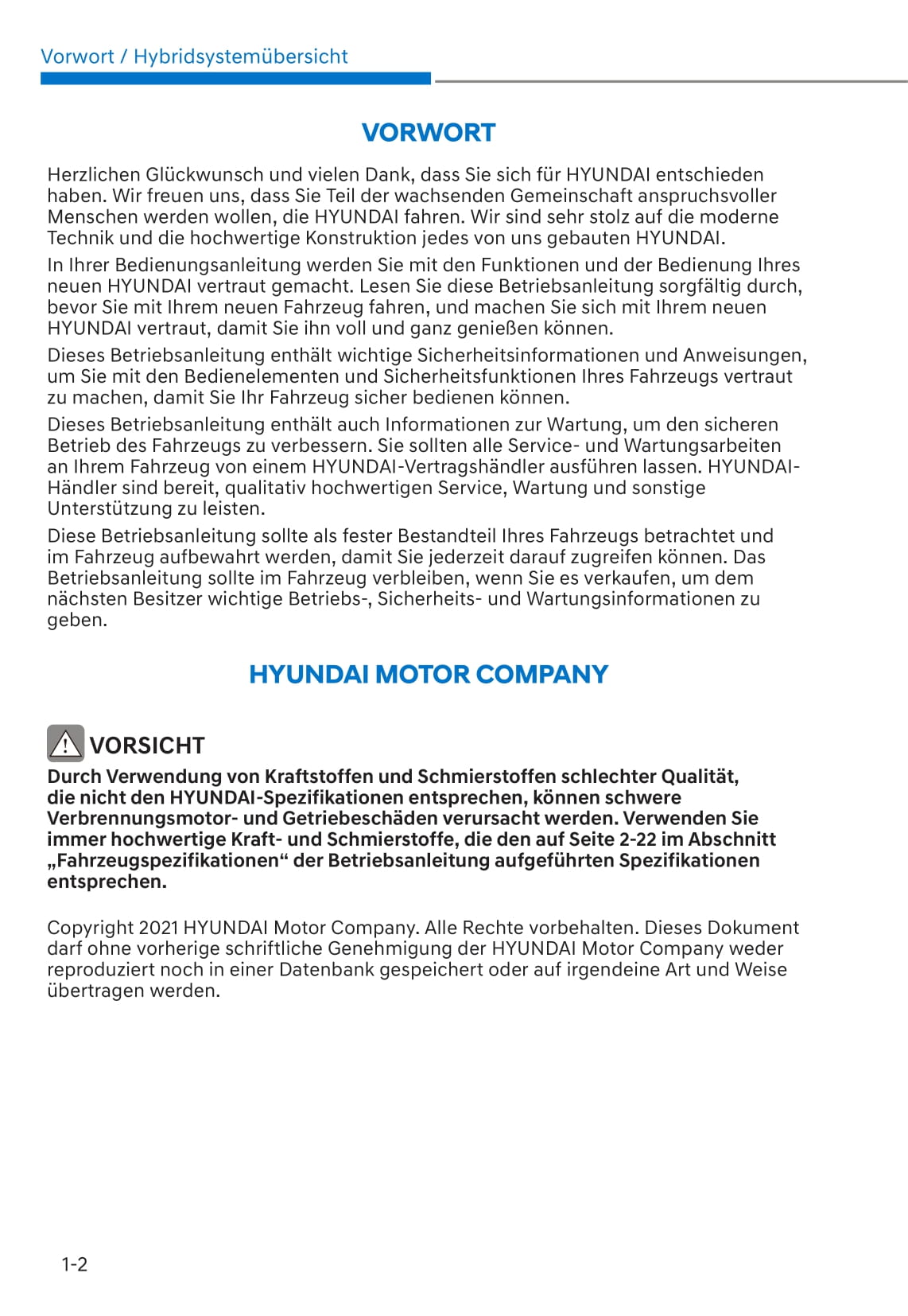 2021-2022 Hyundai Santa Fe Hybrid Gebruikershandleiding | Duits