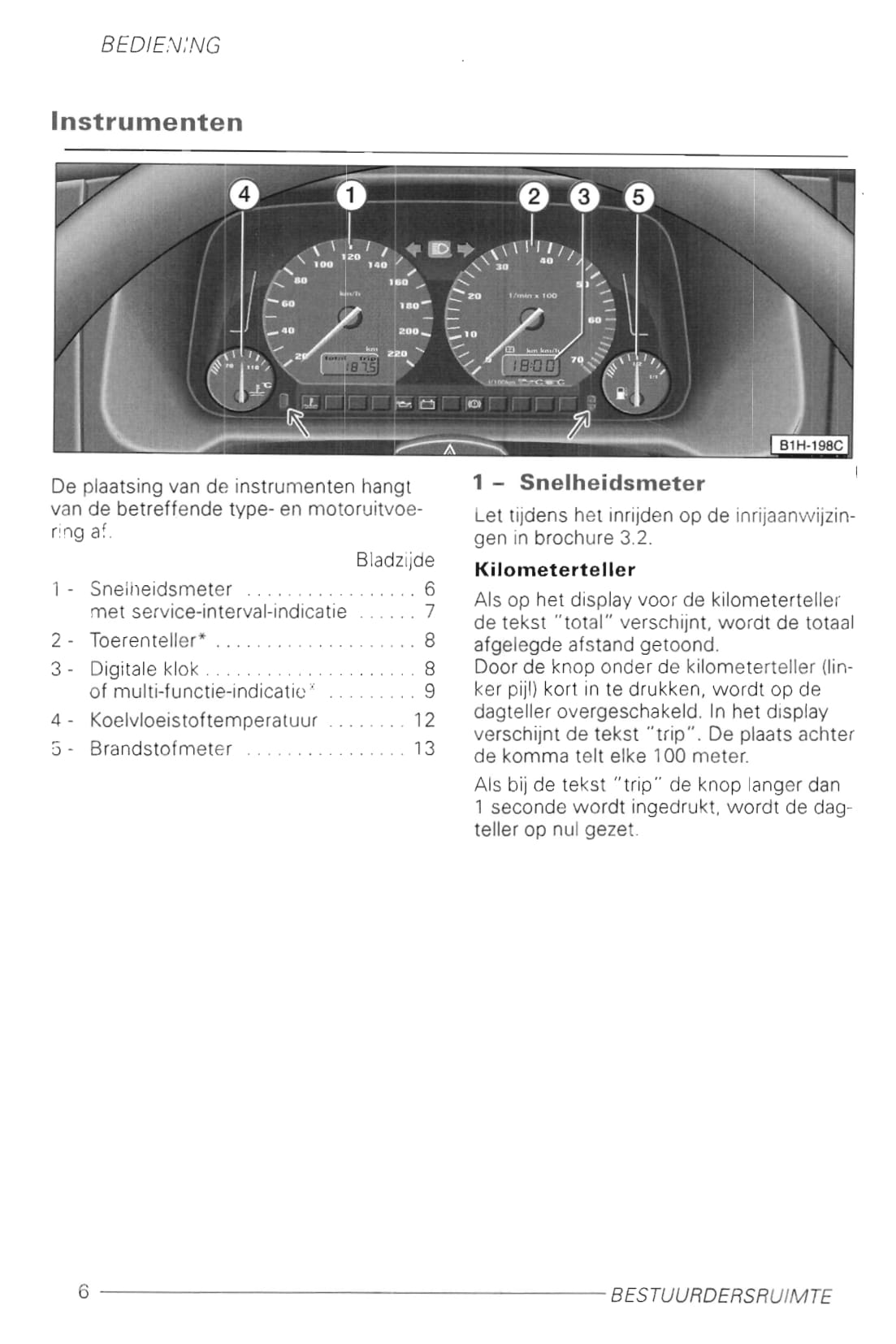 1998-2002 Volkswagen Golf Gebruikershandleiding | Nederlands