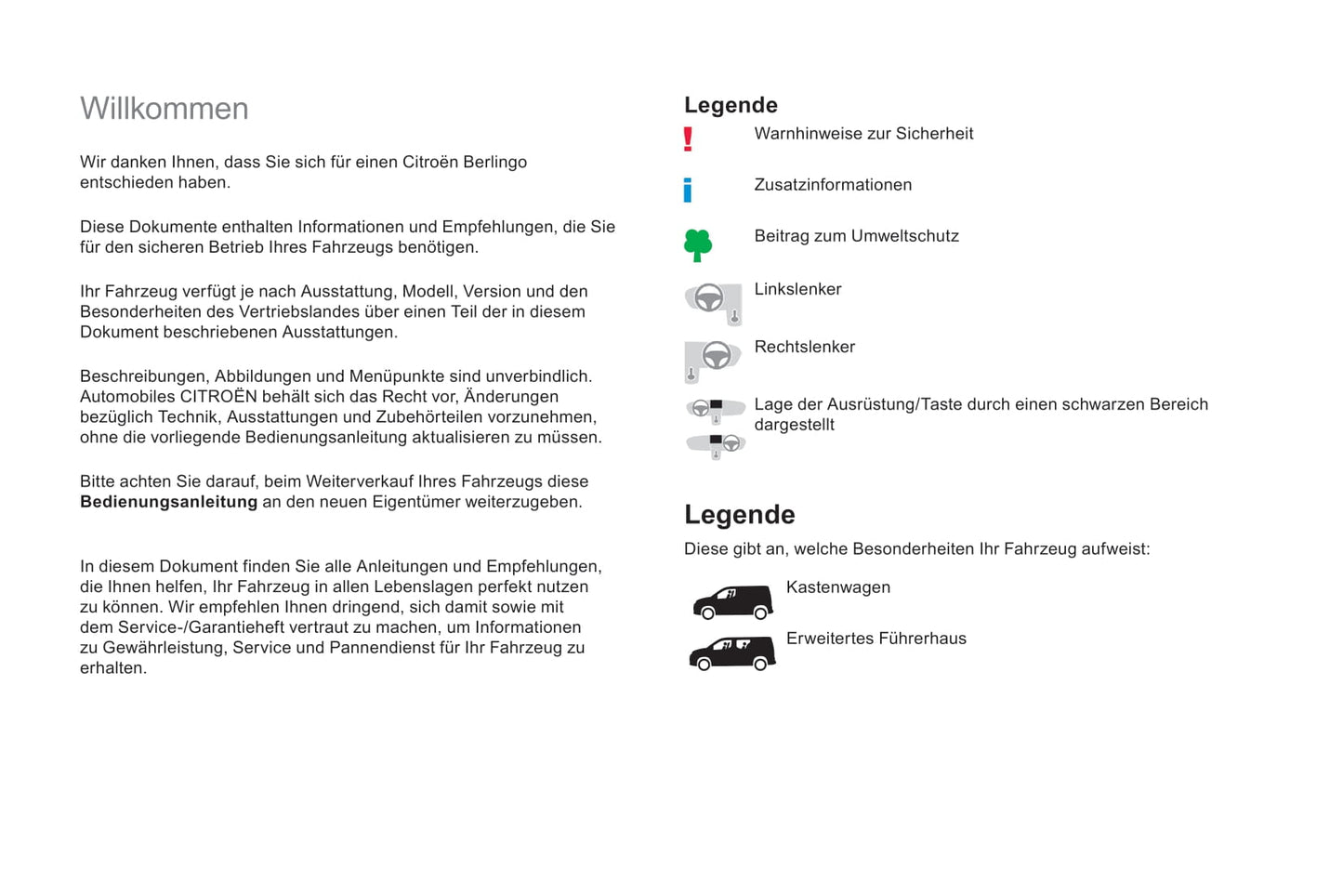 2018-2019 Citroën Berlingo Van Gebruikershandleiding | Duits