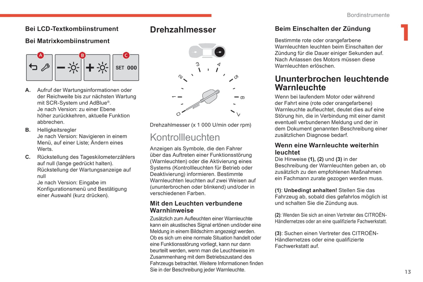 2018-2019 Citroën Berlingo Van Bedienungsanleitung | Deutsch