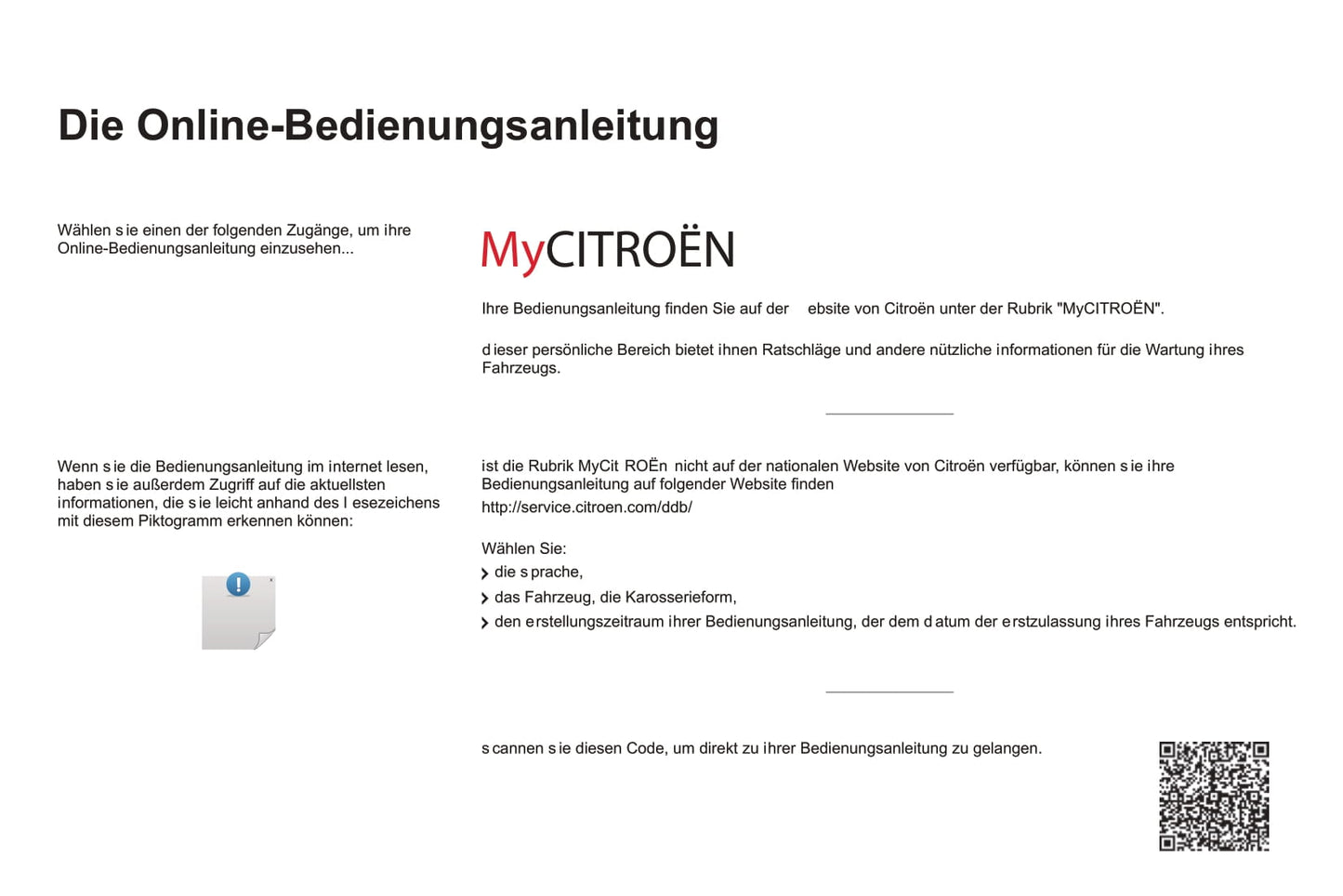 2014-2017 Citroën Nemo Bedienungsanleitung | Deutsch