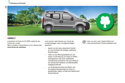2014-2017 Citroën Nemo Gebruikershandleiding | Duits
