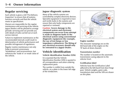 2002-2003 Jaguar XK Owner's Manual | English