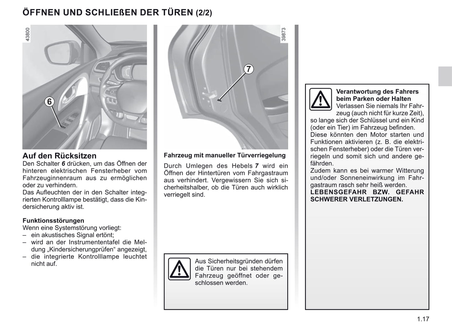 2020-2021 Renault Kadjar Owner's Manual | German