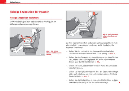 2008-2009 Seat Altea Owner's Manual | German