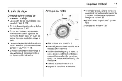 2013-2014 Opel Corsa Bedienungsanleitung | Spanisch