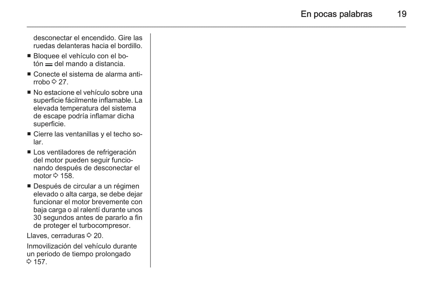 2013-2014 Opel Corsa Bedienungsanleitung | Spanisch