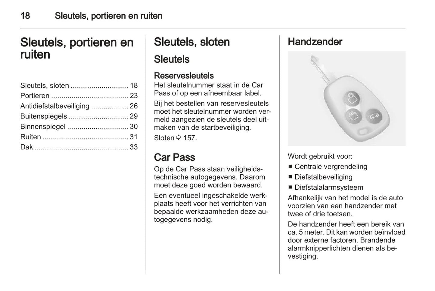 2012 Opel Movano Owner's Manual | Dutch